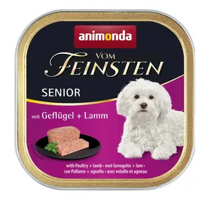 ANIMONDA Pastete SENIOR - Geflügel, Lamm für Hunde 150g